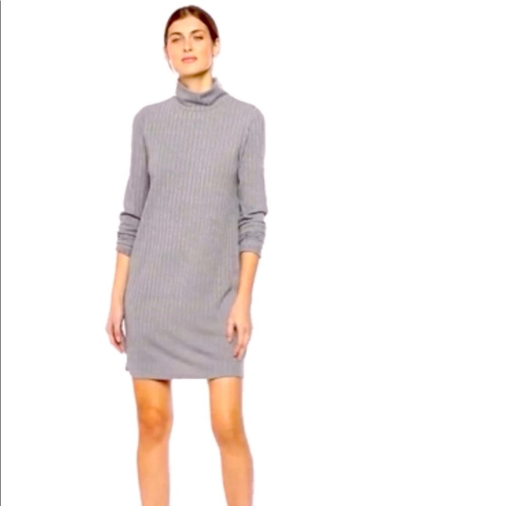 🔸Kensie Rib Knit Turtleneck Dress (mock neck) - Picture 5 of 15